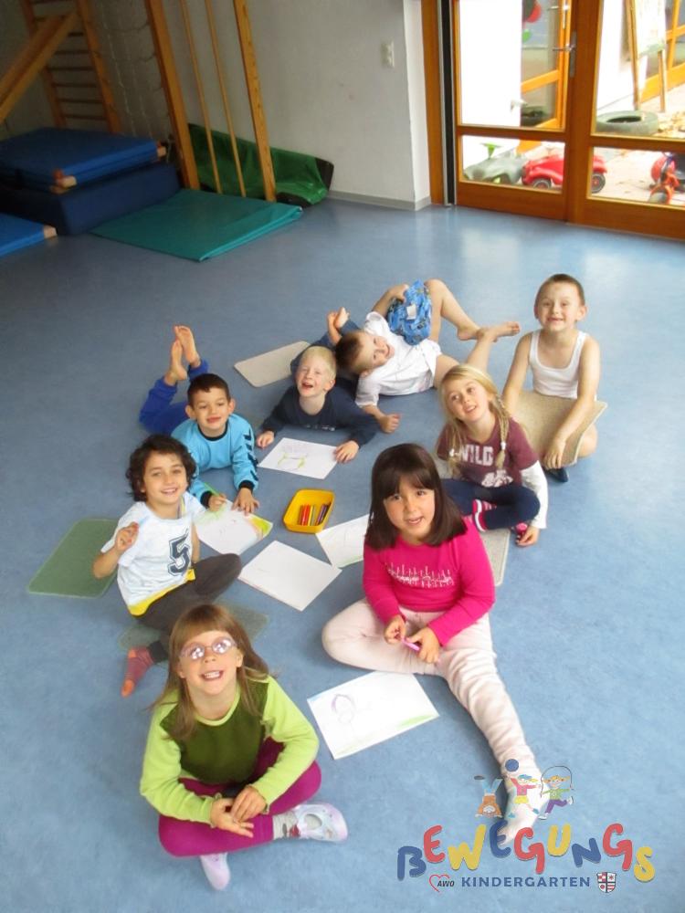 Bewegungsstunde mit Nicole - Kindergarten im Brombachtal/Odenwald