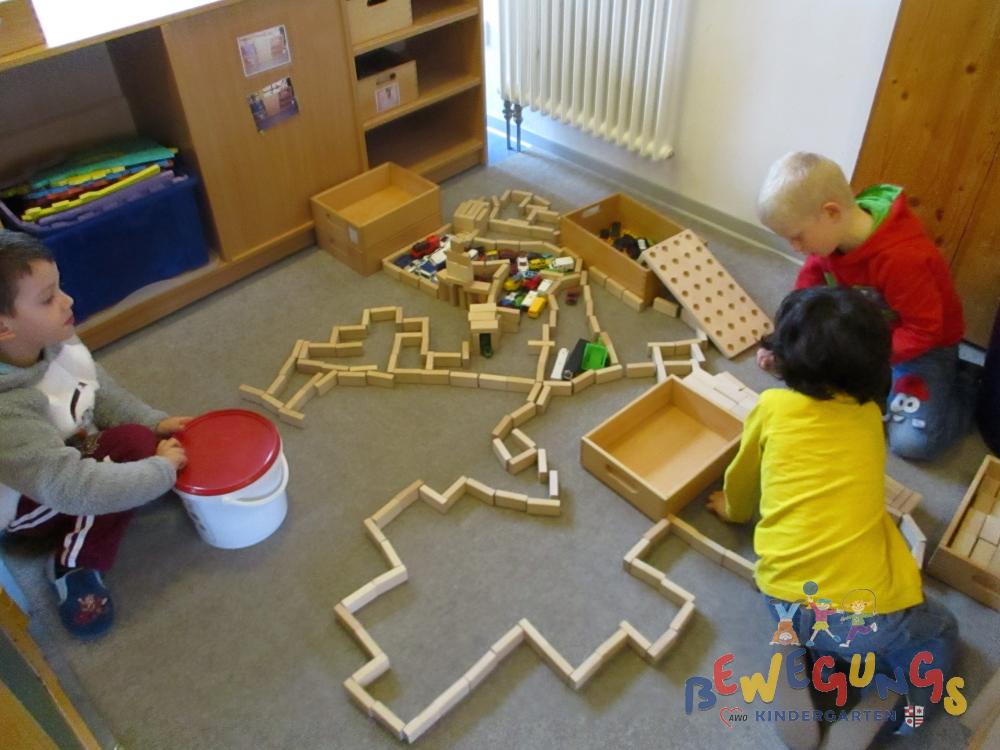 Maxis in der Bauecke - Kindergarten im Brombachtal/Odenwald