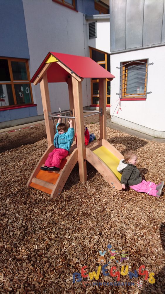 Im Außenbereich - Kindergarten im Brombachtal/Odenwald