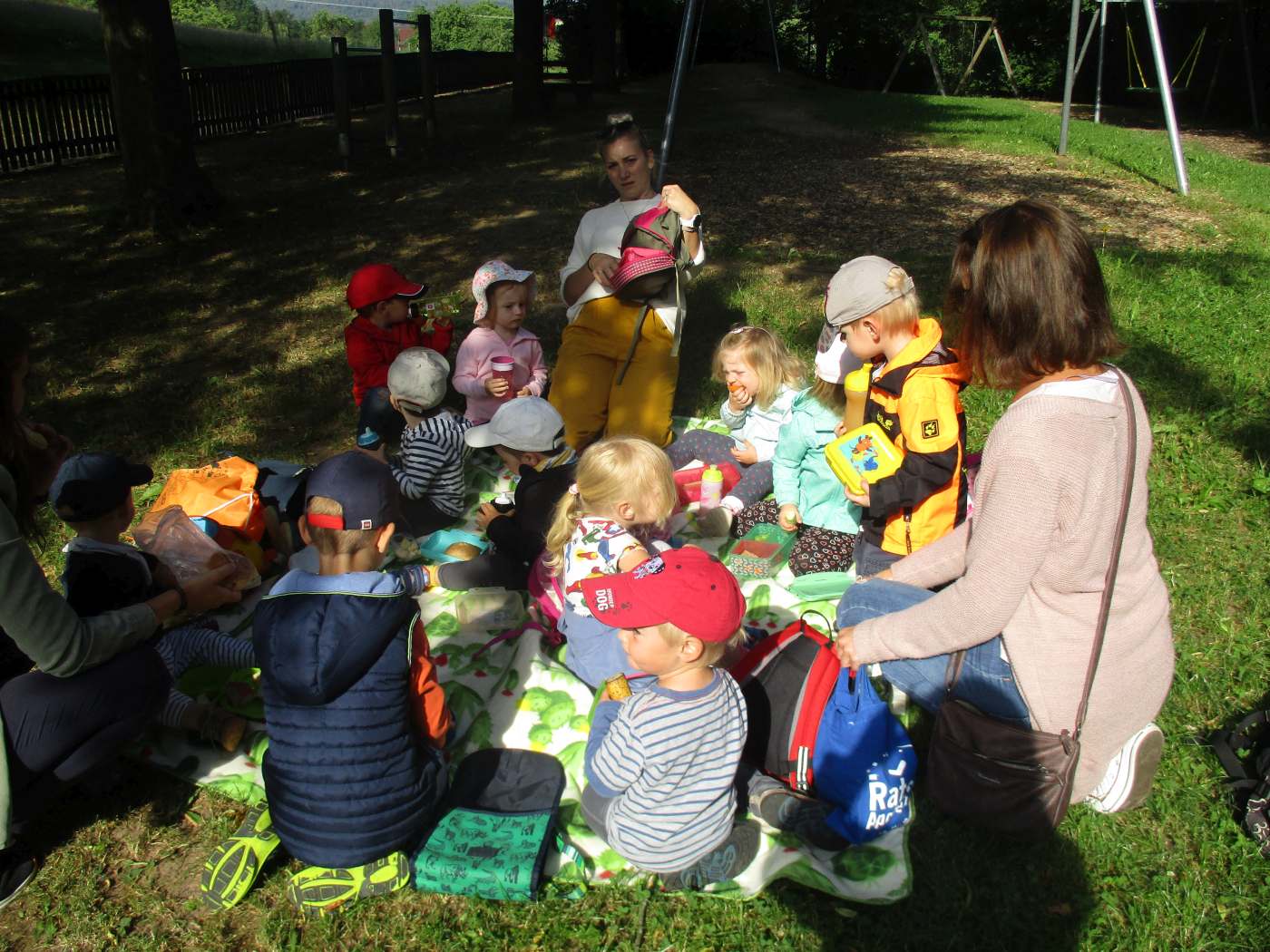 Ausflug - Kindergarten im Brombachtal/Odenwald